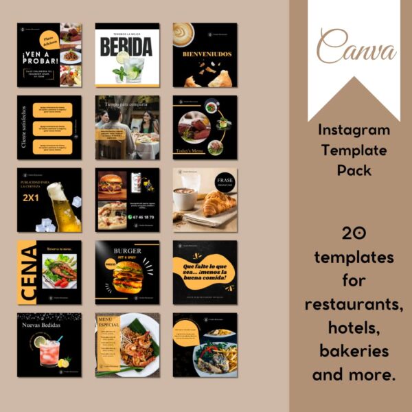 Instagram Template Pack