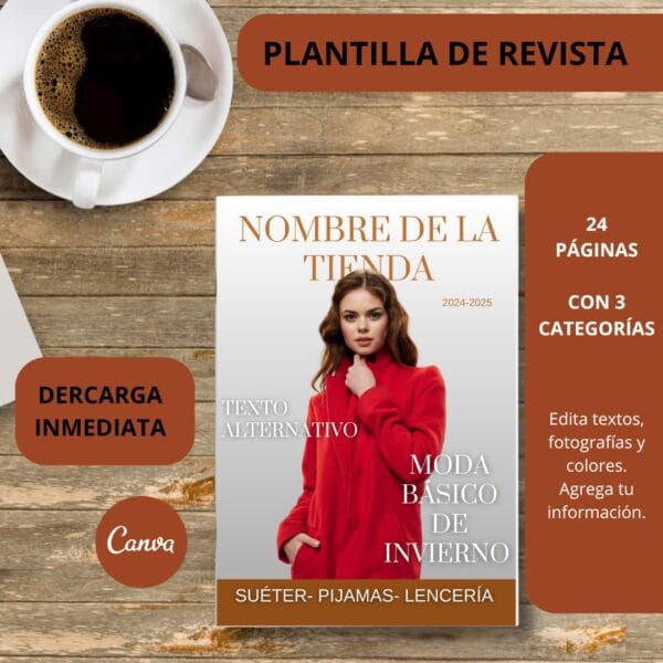 Plantilla de Revista