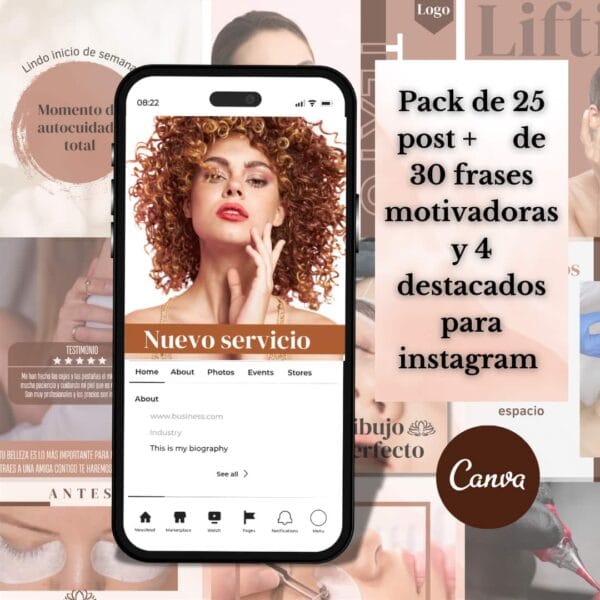 Plantillas para facebook e instagram, plantillas editables, diseño grafico